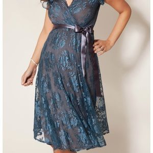 Tiffany Rose Eden Maternity Gown in Caspian Blue